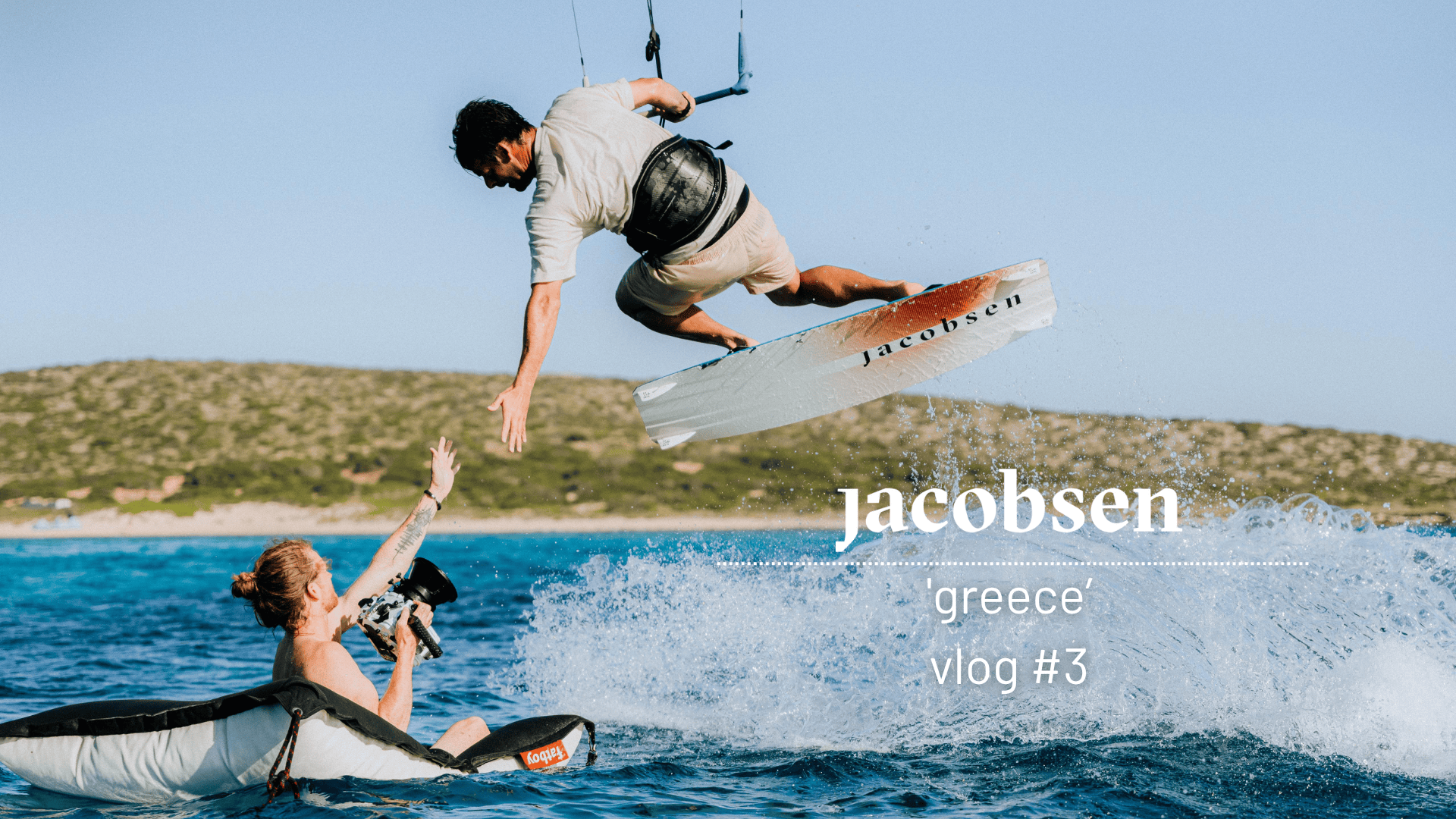 Load video: nick jumps off the bridge and reveals his new kite brand